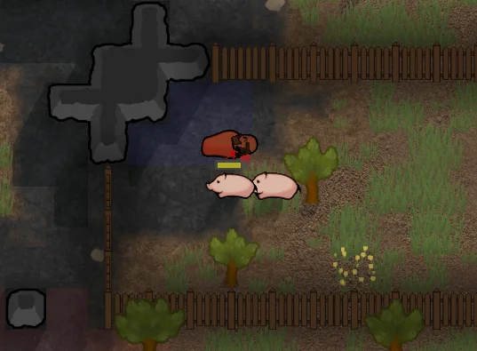 How to make my pigs attack person in RimWorld