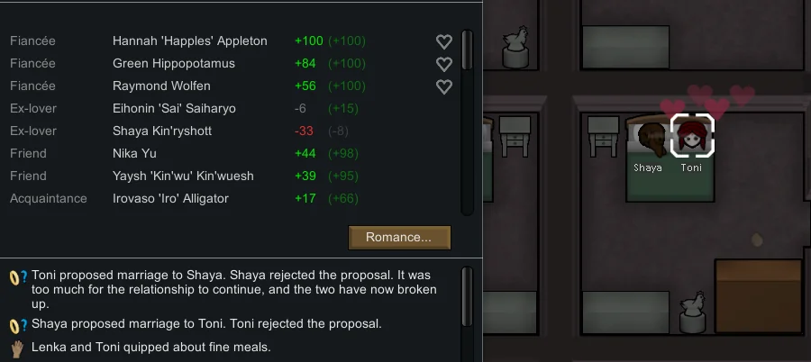 How to stop Colonist to love each other in RimWorld