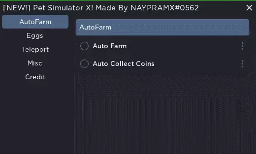 How to autofarm in Pet Simulator X