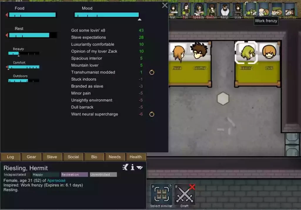 How to get pregnant slaves in RimWorld