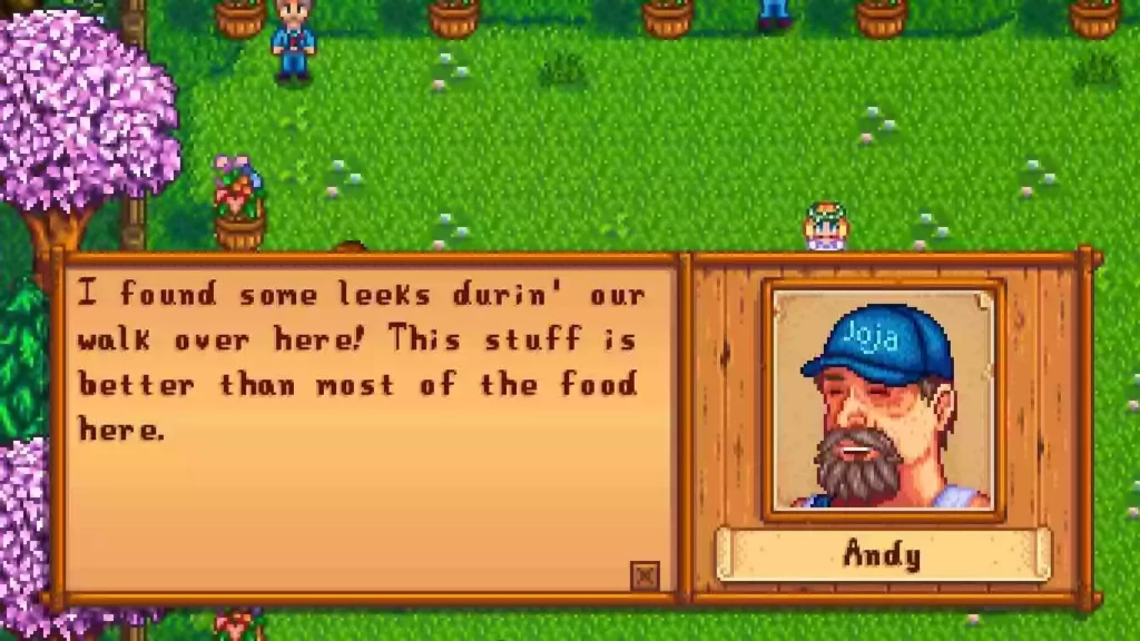 Why does everyone hate Andy in Stardew Valley