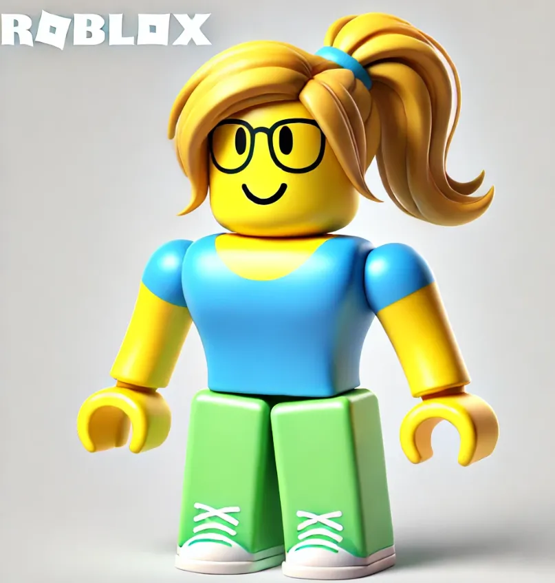 Roblox noob avatar girl