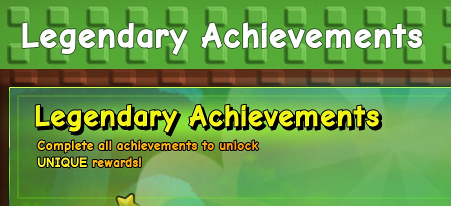 legendary achievements grow a garden