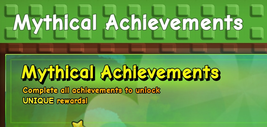 mythical achievements grow a garden