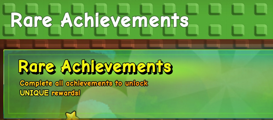 rare achievements grow a garden