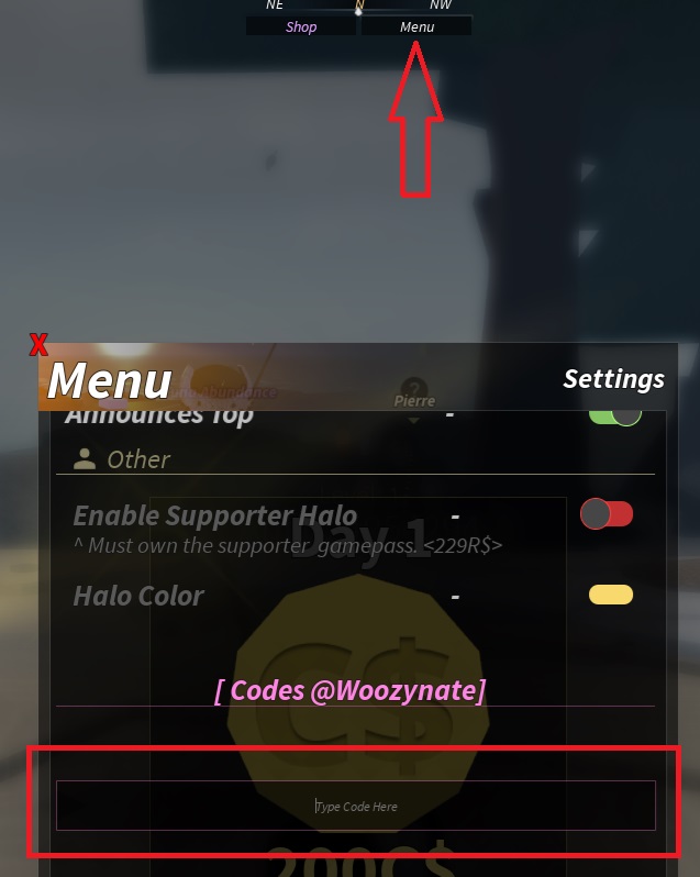 reedem fisch codes roblox