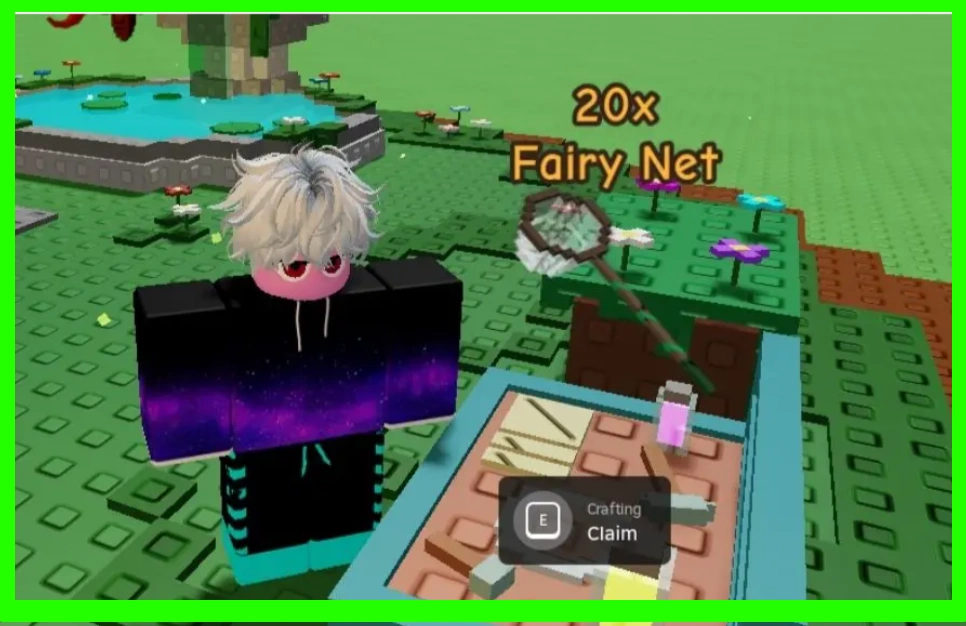 Spend the listed Fairy Points to start crafting.