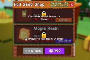mapple rasin grow a garden fall bloom