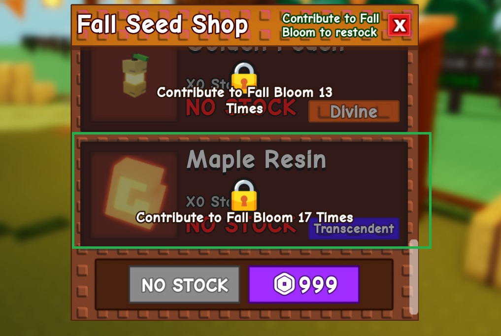 mapple rasin grow a garden fall bloom