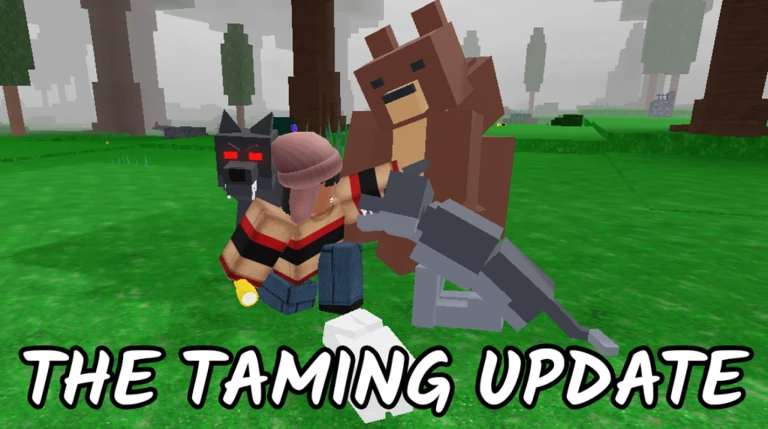 the Taming update 99 nights in the forest roblox featured image