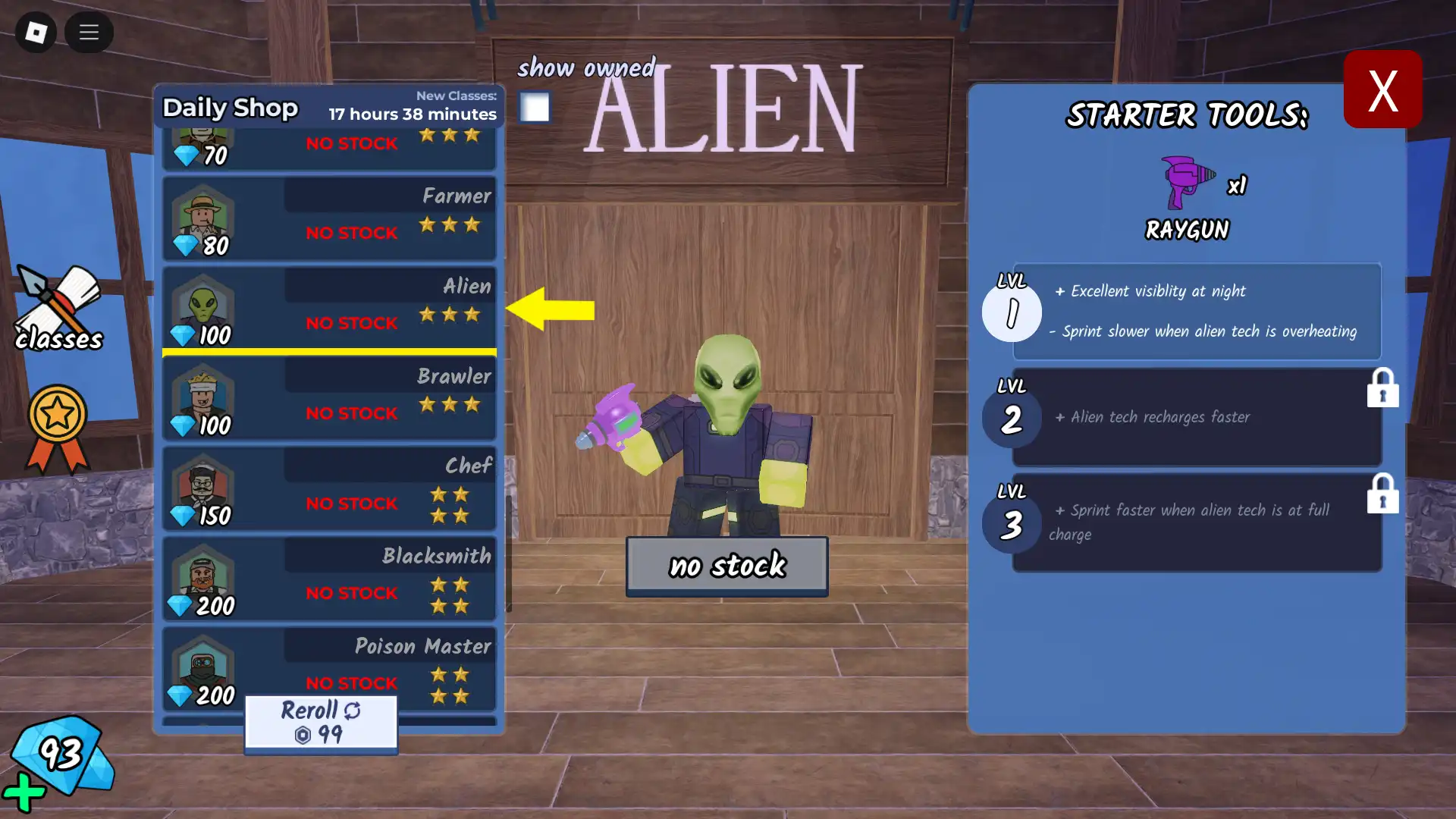 Alien Class Explained