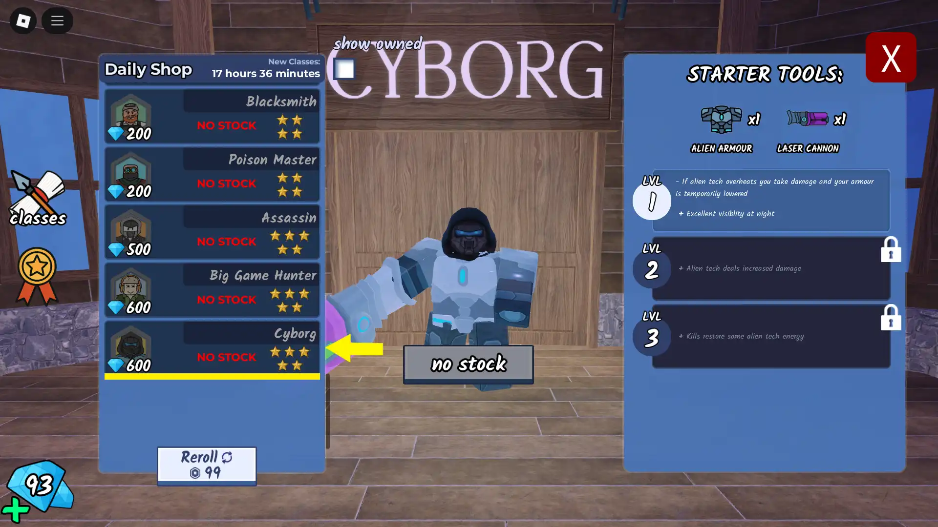 Cyborg Class Explained