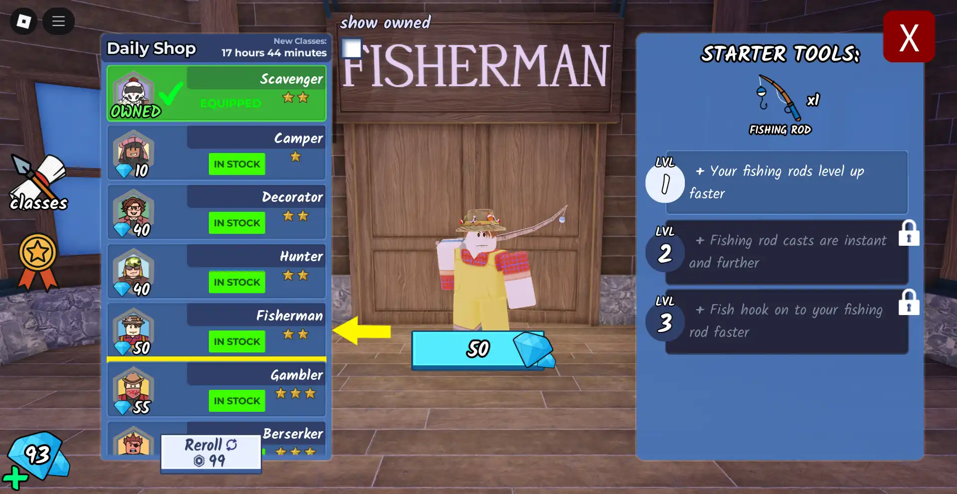 Fisherman Class Explained