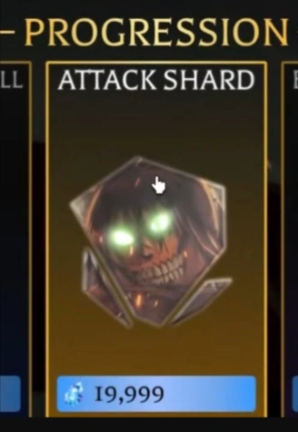 Get Attack Shards in Attack on Titan Revolution