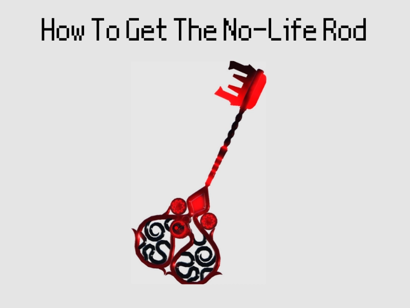 The key-like appearance of the No-Life Rod