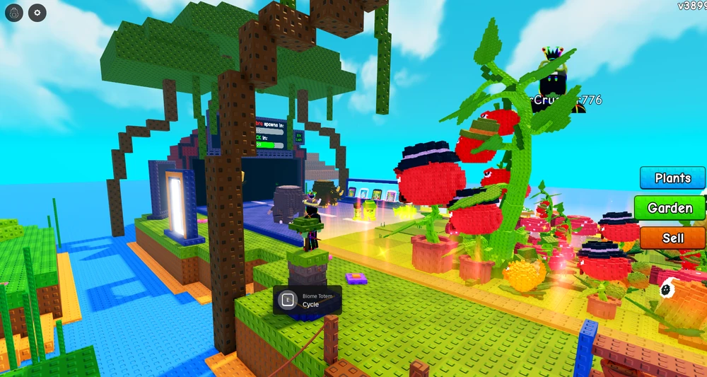 Jungle biome plants vs brainrots