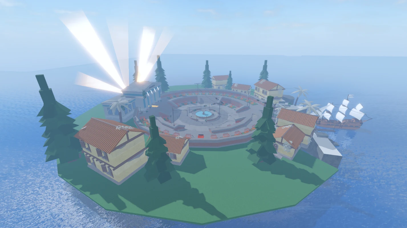 The Trading Plaza in Fisch