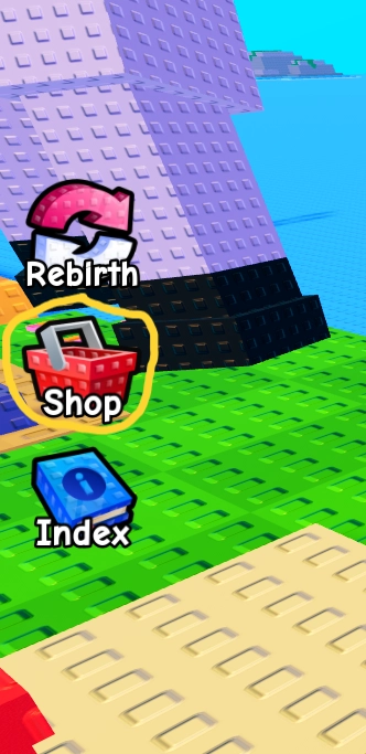 Shop Button to buy VIP pass