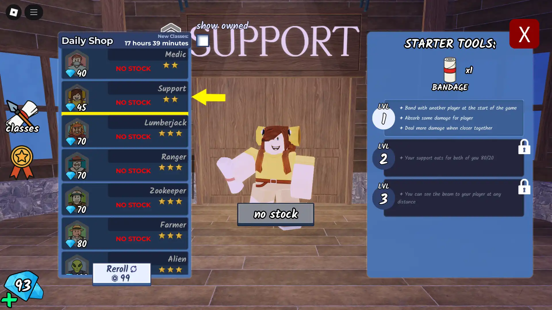 Support Class Explained