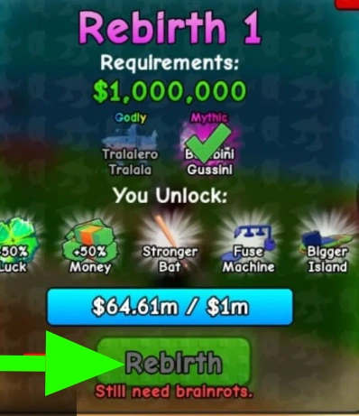 rebirth in plants vs brainrots