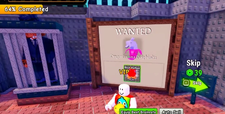 wanted brainrots plants vs brainrots