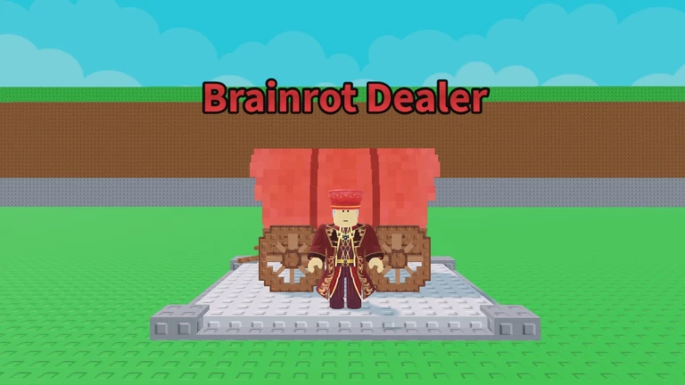 Brainrot dealer steal a brainrot