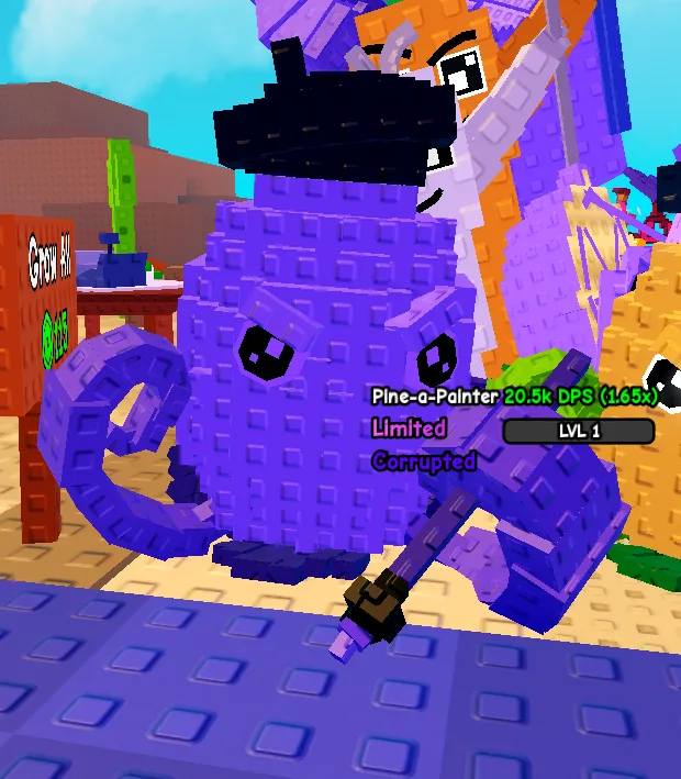 Corrupted Pine-a-painter