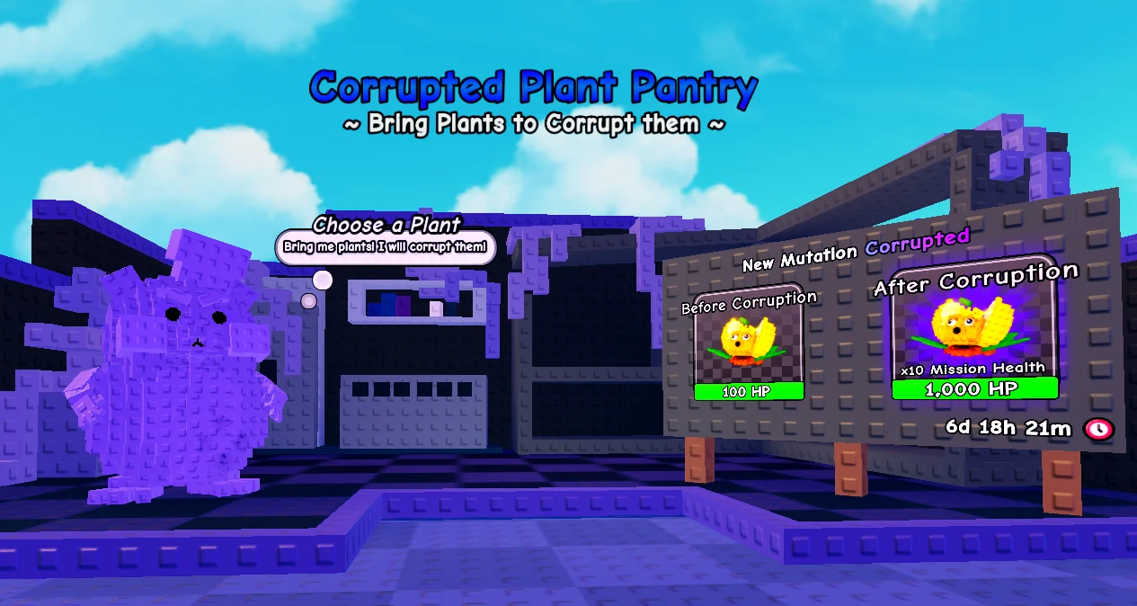 Corrupted Plant Pantry