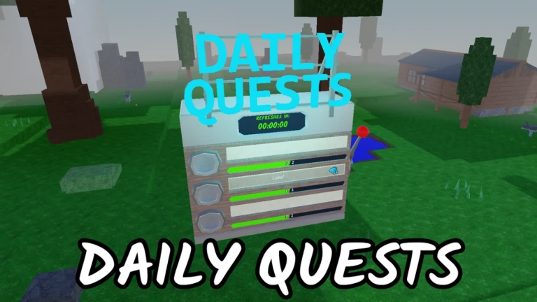 Daily Quests 99 nights in the forest