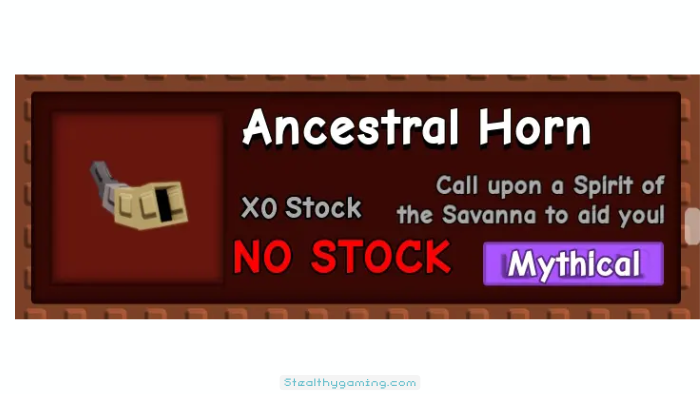 How to Get Ancestral Horn in Grow a Garden (1)