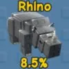 Rhino grow a garden
