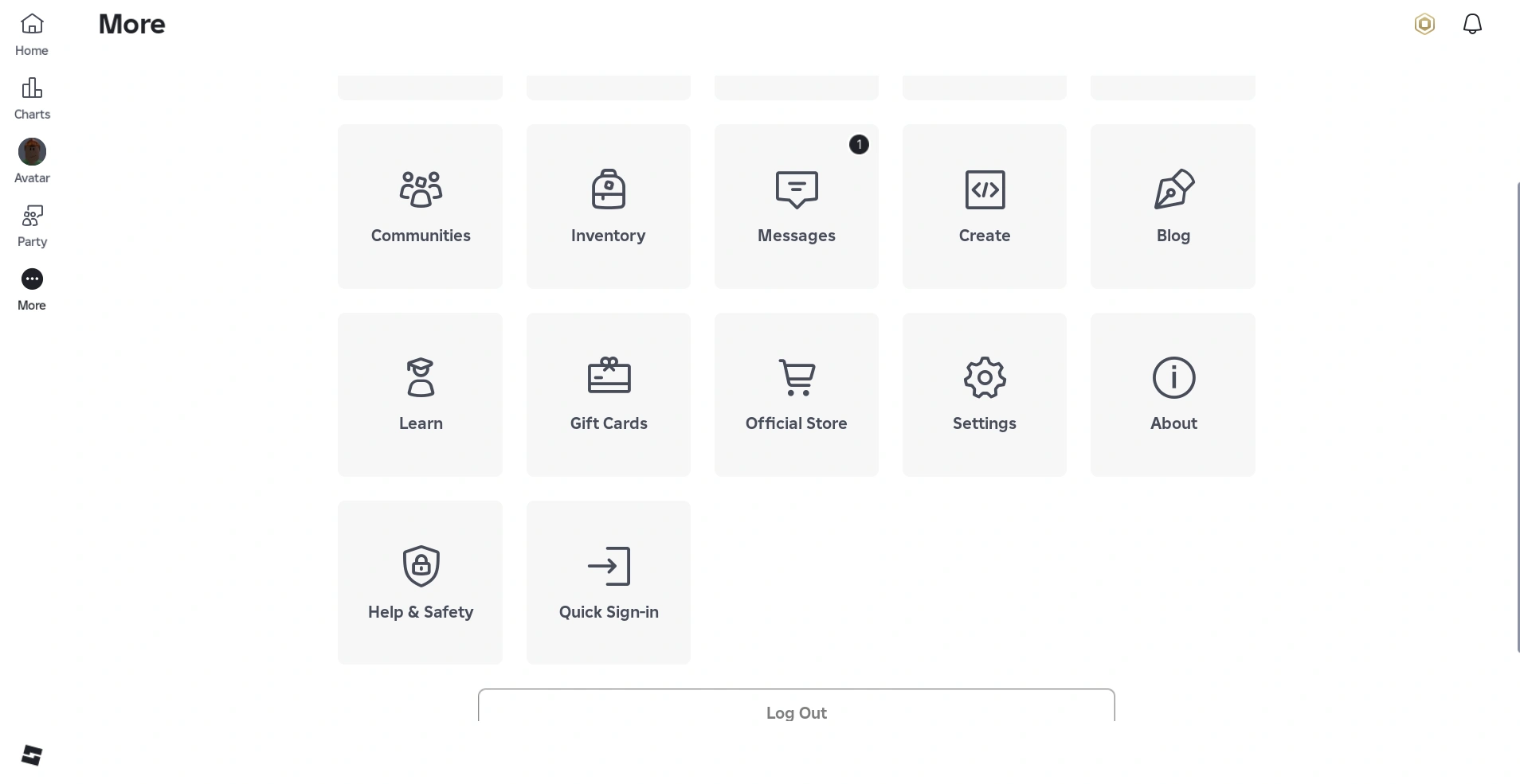 Settings for Help and Safety