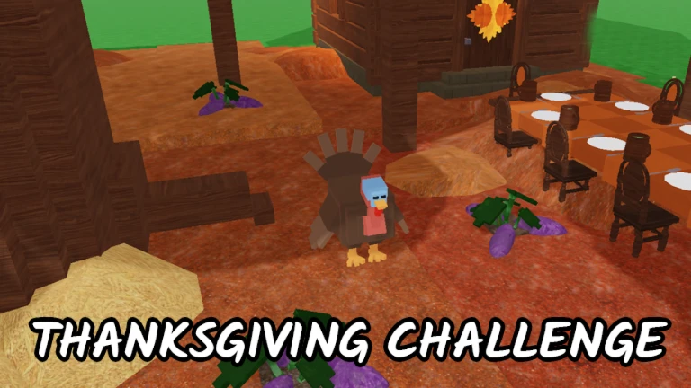 Thanksgiving Challenge 99 nights in the forest roblox