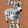 Zebra grow a garden