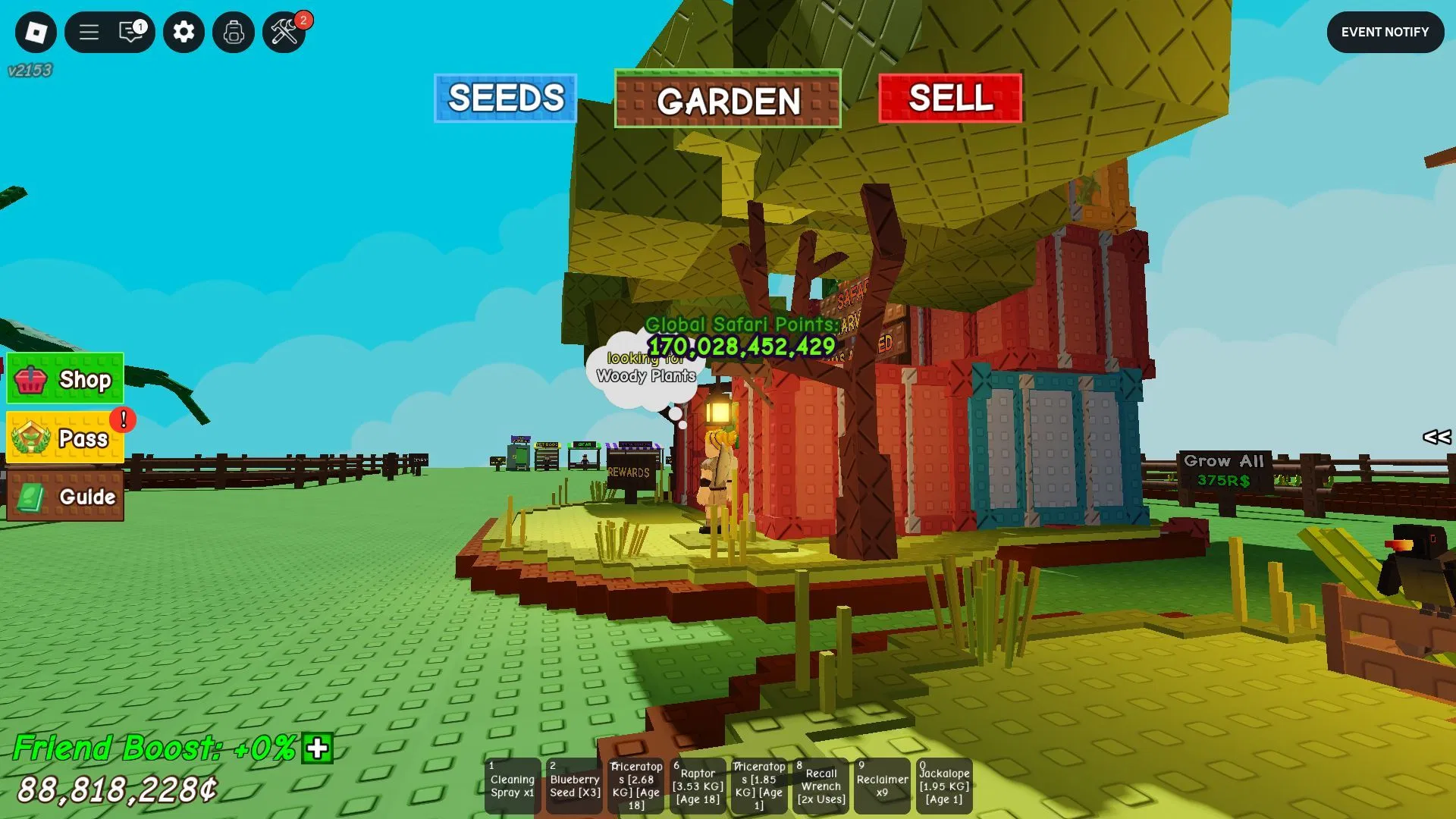 how to get Hyena in Grow a Garden