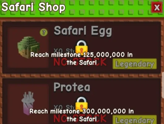 safari shop grow a garden