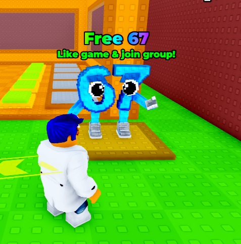 67 break a lucky block roblox