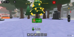 Get Christmas Lights in 99 Nights in the Forest