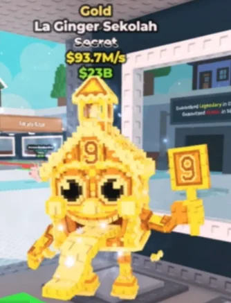 Gold La Ginger Sekolah in Steal a Brainrot