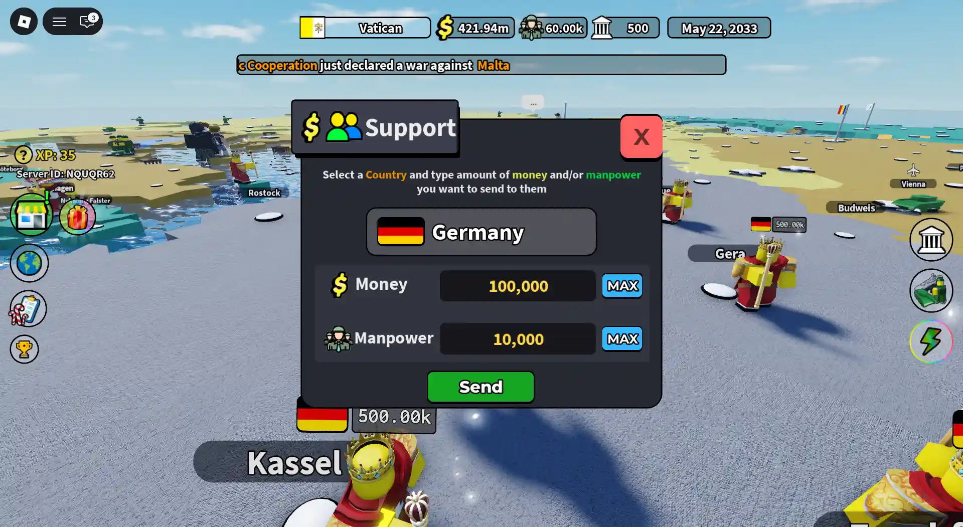 Control Europe roblox image