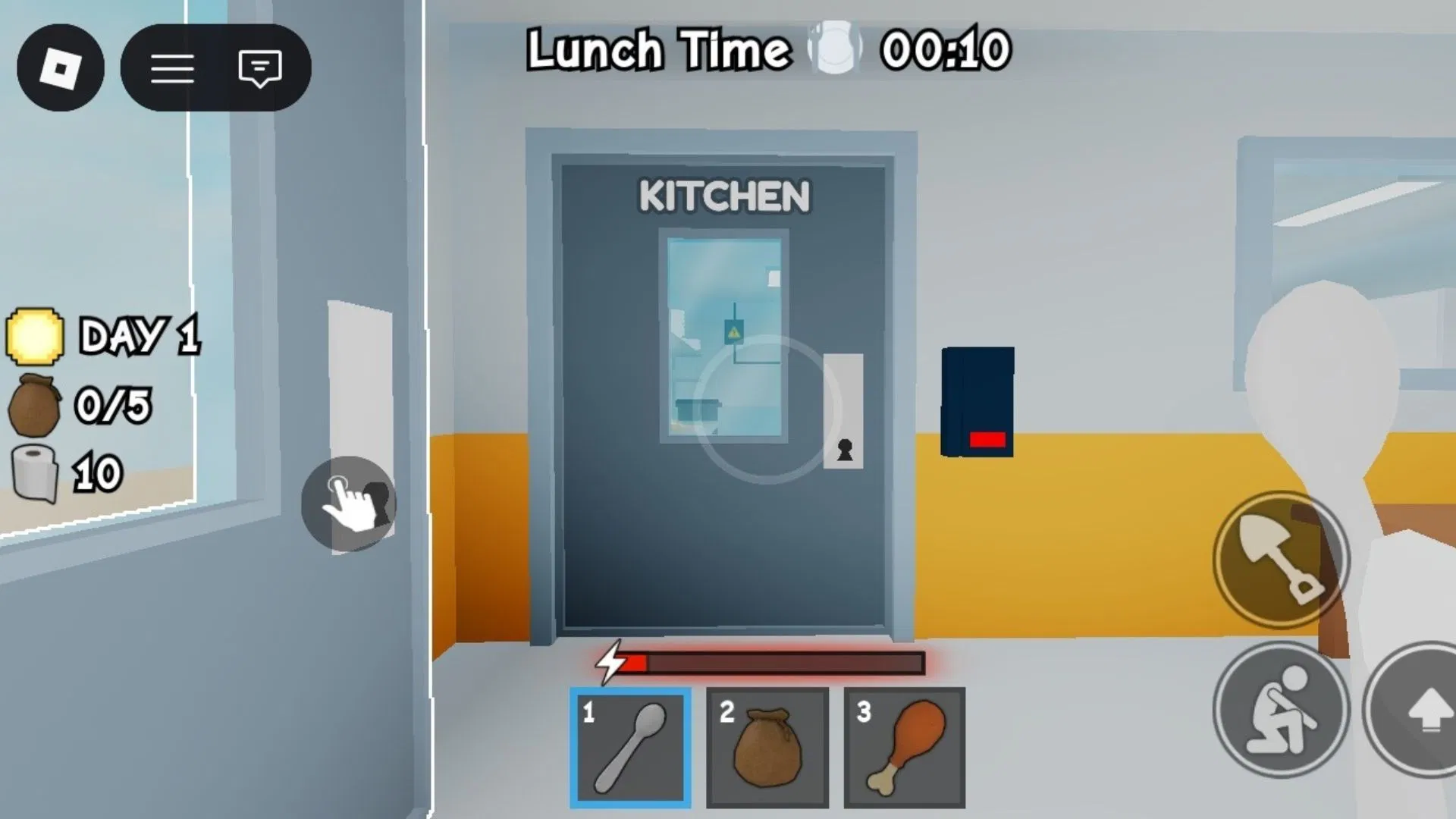 The Kitchen area inside the game dig to escape