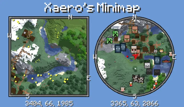 Xaeros-Minimap-Map-Minecraft-Mod