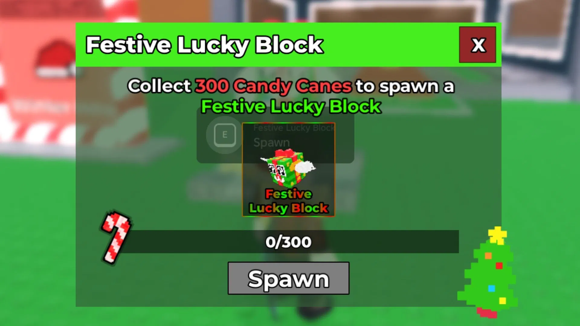 festive lucky block steal a brainrot