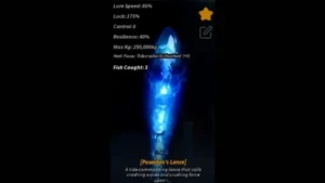 Poseidon's Lance in Fisch