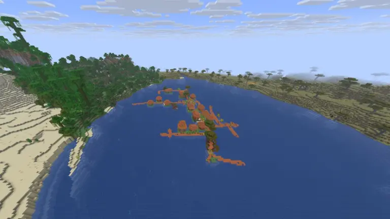 Savanna Village Away from Its Biome