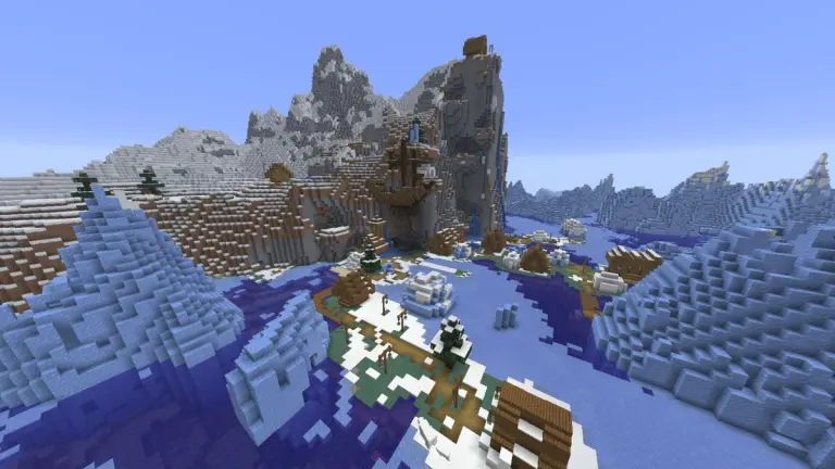 Frozen Shipwreck Village