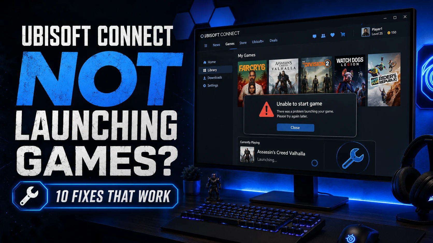 ubisoft not launching games