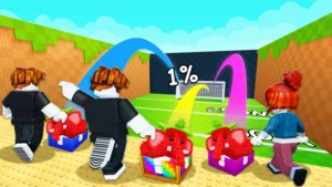 Kick a lucky block