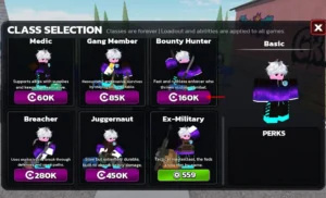 Unlock-Classes-option-in-Runaways