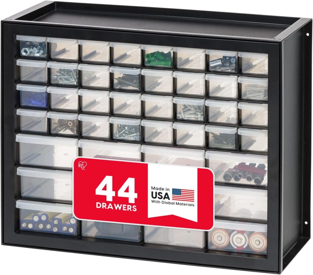 Small parts storage organizer